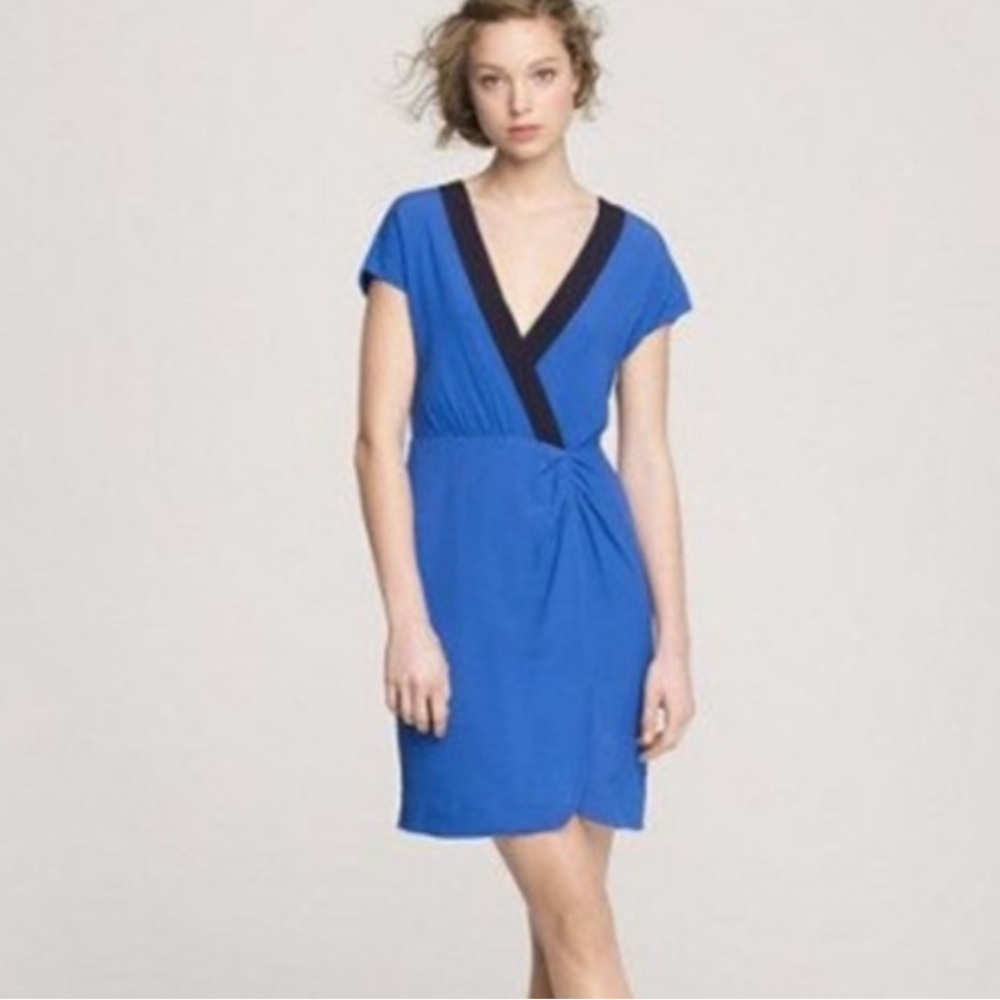 J. Crew Jessie Dress in Cobalt Blue